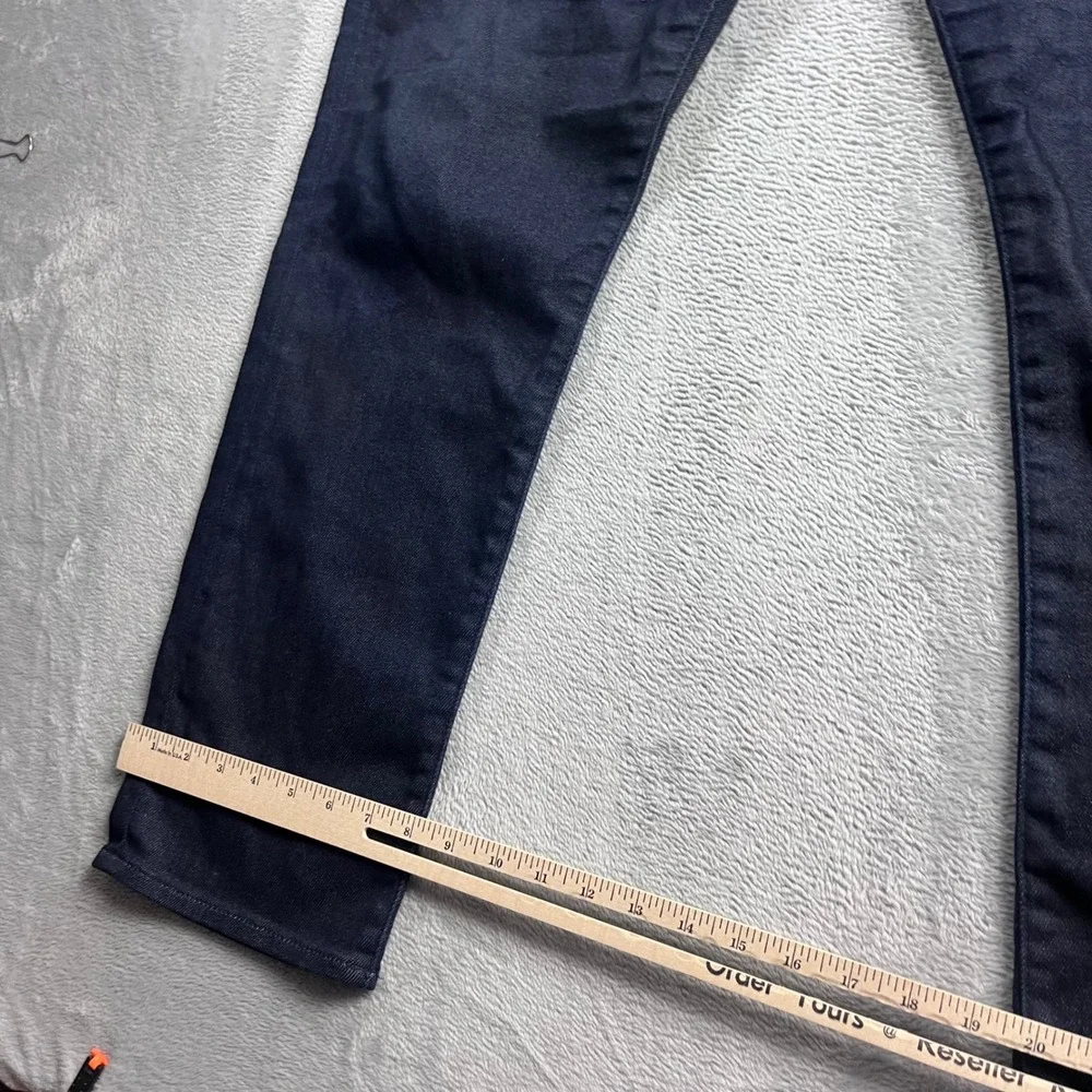 Banana Republic Traveler Slim Fit Jeans Mens 34x30 Dark Wash Indigo Blue